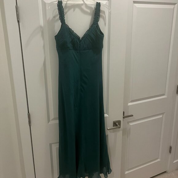 Max and Cleo Sleeveless Green Dress Size 8 - Picture 2 of 3
